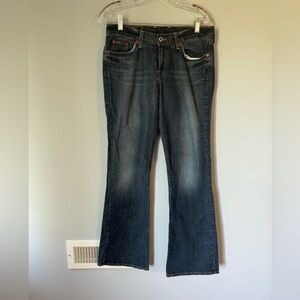 Lucky Brand Womens Jeans Sz 6/28 Regular Blue Stretch Dark Wash Denim